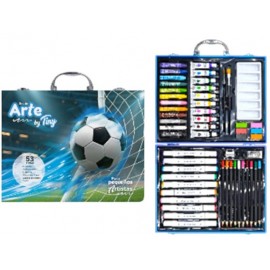 SET DE ARTE FUTBOL 53 PZAS TINY 56569