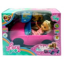 MUÑECA LUCY POP TINY C/AUTO ACC 54911