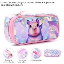 CARTUCHERA RECTANGULAR CAPI HADA 43186