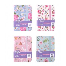 LIBRETA TD A7 96H RY FLOWERS 26-22