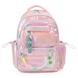 MOCHILA PUFFY & SHINY 17P L. PINK FS112