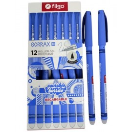 ROLLER GEL BORRABLE BORRAX BRXSE7- AZUL