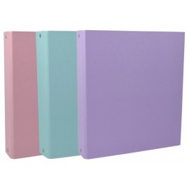 CARPETA EN PVC ESCOLAR 3X40 PASTEL 0319