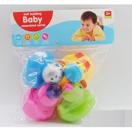 ANIMALITOS CON CHIFLE 5PCS AB-12554