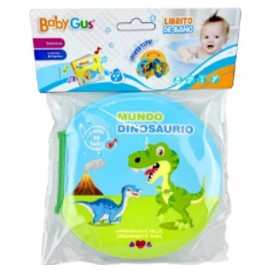 LIBRITO DIDACTICO PARA BAÑO DINO 55043