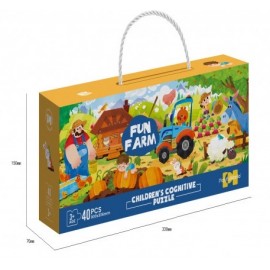 ROMPECABEZAS GRANJA 40 PZAS RP47
