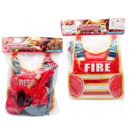 SET BOMBEROS CHALECO C/ACCESORIOS 707-7