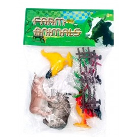 SET ANIMALES GRANJA X 6 C/ACC J0420Z1