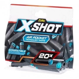 ZURU X-SHOT REPUES DARDOS 20 DARTS 7470