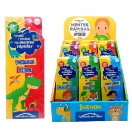MENTES RAPIDAS-DINOSAURIO+ HISTORI C0493