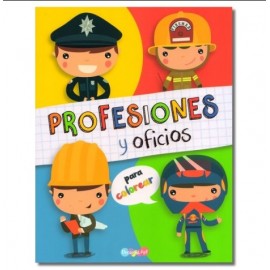 PROFESIONES Y OFICIOS  P/COLOREAR DR-324