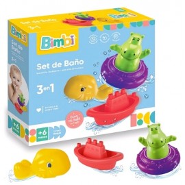 BIMBI SET DE BAÑO 3 EN 1  01-0242