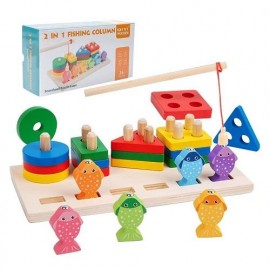 JUEGO FIGURAS GEOMETRI C/JGO PESCA 26217