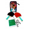 PALETA PING PONG C/CARTUCHERA Y RED X2 