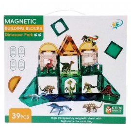 JUEGO MAGNETICO JURASICO 39 PCS 24125-C