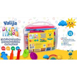 VALIJITA MASA Y MOLDES ART 496