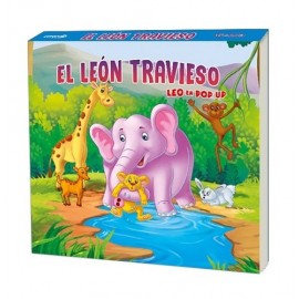 LEO EN POP UP- EL LEON TRAVIESO 4460