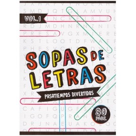PASATIEMPOS DV-SOPAS DE LETRA VOL1 9008L