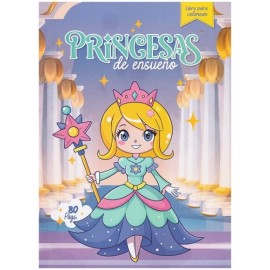 PRINCESAS P/COLOREAR-PRINCESAS 9070LB