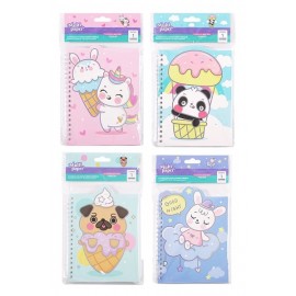 CUADERNO C/ESPIR13X18CM 60H RY KAWAI2658
