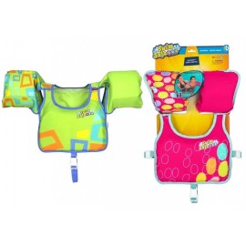 CHALECO DE TELA CON BRACITOS 56CM 32174