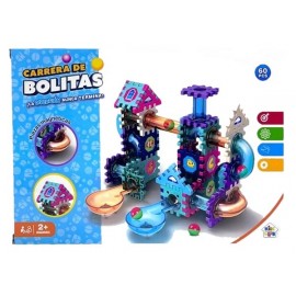 CARRERA DE BOLITA C/PZ MAGNET 60PZ 57417